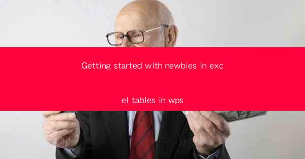 Getting started with newbies in excel tables in wps